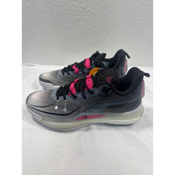 361 Degrees Other - 361 Degrees Mens‎ Basketball Shoes Size 12 Dynamic Grey Pink Dvd 2 C24010009